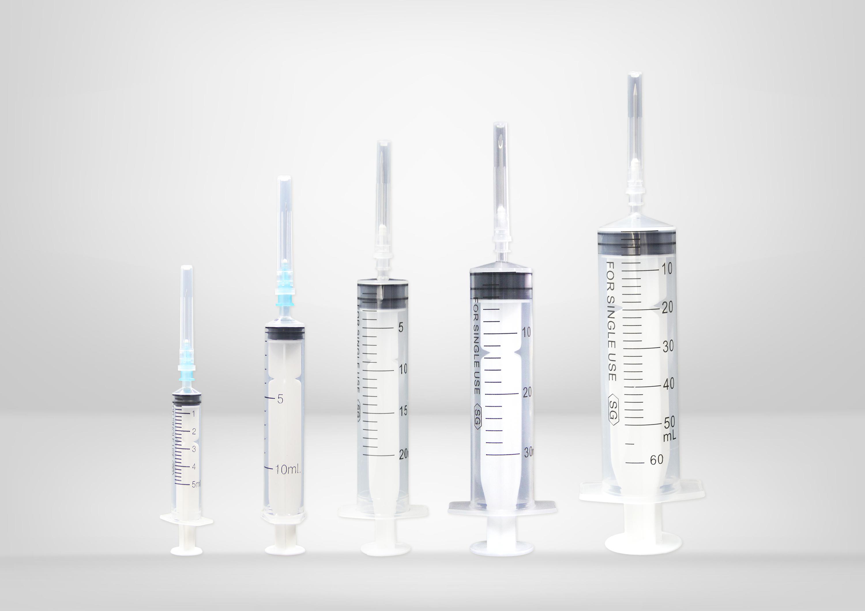 一次性使用无菌配药溶药注射器