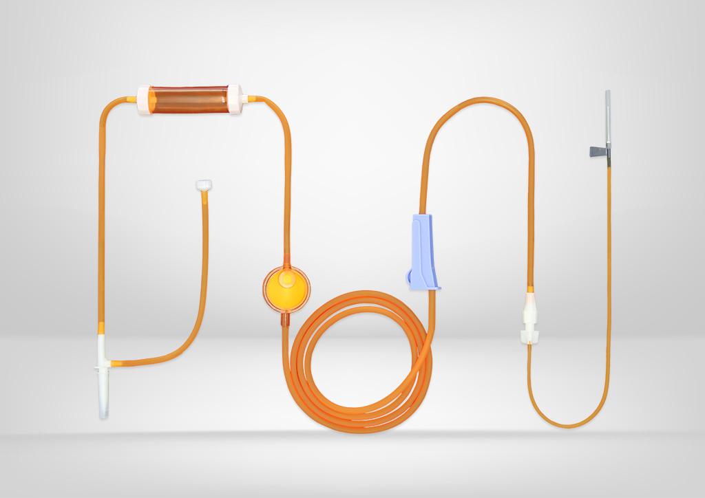 一次性使用精密过滤避光输液器