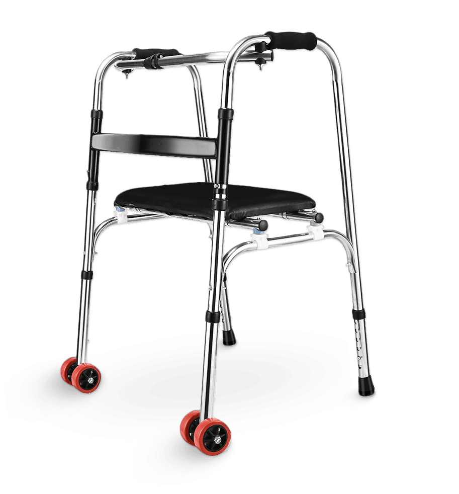单弯框式助行器