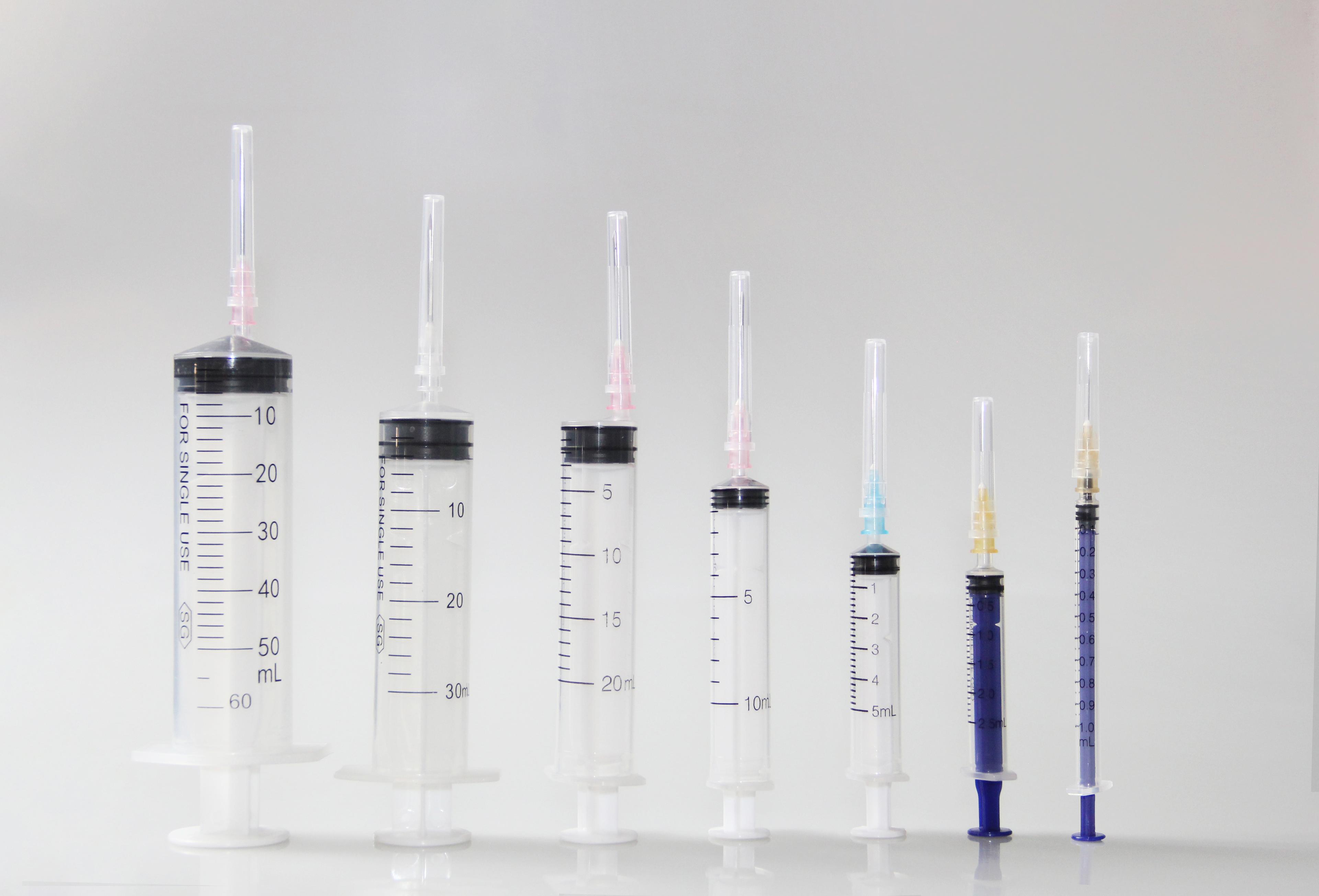 一次性使用无菌注射器 带针